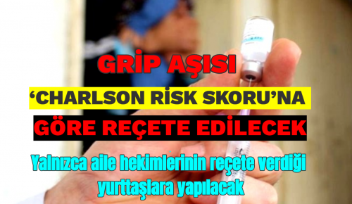 Grip aşısı yalnızca aile hekimlerinin reçete verdiği yurttaşlara yapılacak!