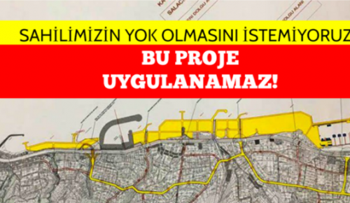 BU PROJE UYGULANAMAZ! SAHİLİMİZİN YOK OLMASINI İSTEMİYORUZ. Darıca-Salacık sahili dolgusu