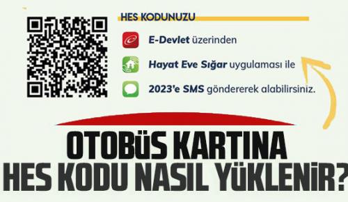 OTOBÜS KARTINA HES KODU NASIL YÜKLENİR?