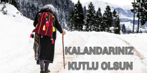 KALANDARINIZ KUTLU OLSUN