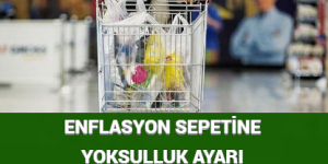 ENFLASYON SEPETİNE YOKSULLUK AYARI