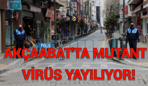 AKÇAABAT’TA MUTANT VİRÜS YAYILIYOR!