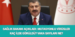 SAĞLIK BAKANI AÇIKLADI: MUTASYONLU VİRÜSLER KAÇ İLDE GÖRÜLDÜ? VAKA SAYILARI NE?