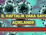 İL İL HAFTALIK VAKA SAYISI AÇIKLANDI! Bakan Koca’dan önemli mesaj