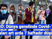 DSÖ: Dünya genelinde Covid-19 vakaları art arda 7 haftadır düşüşte