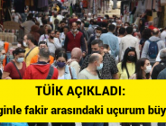 TÜİK AÇIKLADI: Pandemide zenginle fakir arasındaki uçurum büyüdü