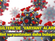 İNGİLTERE‘DE  ‘VARYANT’ ALARMI! Hint varyantından daha bulaşıcı