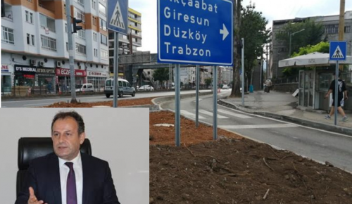 CHP AKÇAABAT İLÇE BAŞKANI MUSTAFA BAK; “Güney Çevre Yolu” neden rafa kalktı?