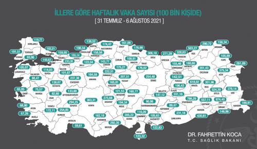 Sağlık Bakanı Fahrettin Koca açıkladı! İşte vaka sayısı en çok artan iller