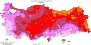 METEOROLOJİ’DEN ‘SICAK HAVA’ UYARISI! Harita yayımlandı