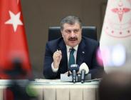 SAĞLIK BAKANI FAHRETTİN KOCA, İLLERE GÖRE HAFTALIK VAKA SAYISINI PAYLAŞTI