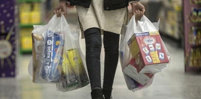 ALIŞVERİŞ POŞETİ ÜCERTİ BİR ZORUNLULUK MU? 1 Ocak’ta 1 Poşet 1 lira oluyor