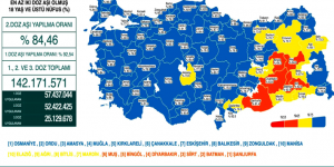CORONAVİRÜS TABLOSUNDA BUGÜN (01 ŞUBAT 2022)