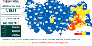 CORONAVİRÜS TABLOSUNDA BUGÜN (29 MART 2022)