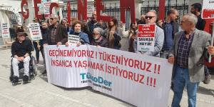 ÜLKE GENELİNDE ‘GEÇİNEMİYORUZ’ EYLEMİ YAPILDI: ‘Yoksulluğun üstünü örtemezsiniz’