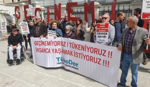 ÜLKE GENELİNDE ‘GEÇİNEMİYORUZ’ EYLEMİ YAPILDI: ‘Yoksulluğun üstünü örtemezsiniz’