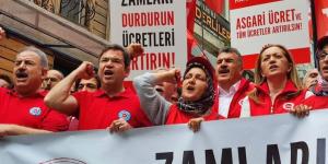 ZAMLI MAAŞLAR ÖDENMEDEN ERİDİ