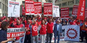 DİSK’TEN “VERGİDE ADALET, GELİRDE ADALET” EYLEMİ: Dilim dilim soyuluyoruz