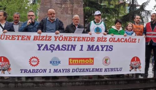 1 MAYIS BİRLİK, MÜCADELE VE DAYANIŞMA GÜNÜMÜZ KUTLU OLSUN