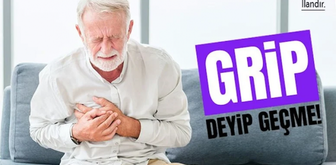 “Grip soğuk algınlığından farklı olarak influenza virüsü kaynaklı, komplikasyonlara yol açabilen, oldukça bulaşıcı ve ciddi bir hastalıktır”
