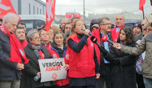 DİSK’TEN “VERGİDE ADALET” EYLEMİ: Meclis’e çağrı