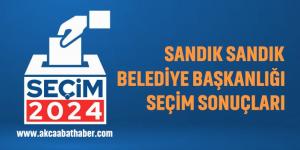 31 MART 2024 AKÇAABAT BELEDİYE BAŞKALIĞI SEÇİM SONUÇLARI