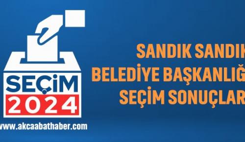 31 MART 2024 AKÇAABAT BELEDİYE BAŞKALIĞI SEÇİM SONUÇLARI