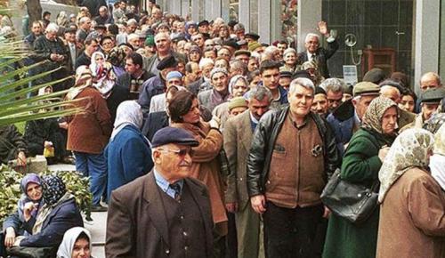 EMEKLİ ARTARKEN PASTA KÜÇÜLDÜ