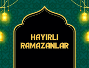 HALKIMIZ; Ramazan ayınız kutlu olsun