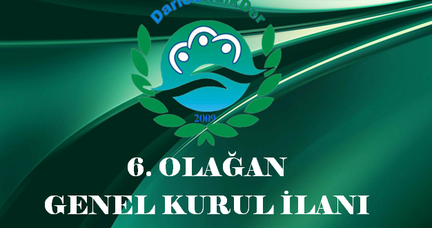 GENEL KURUL İLANI