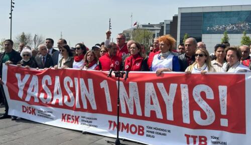 EMEK, BARIŞ, DEMOKRASİ, ADALET VE GELECEĞİMİZ İÇİN HAYDİ 1 MAYIS’A: Hep beraber biz kazanacağız