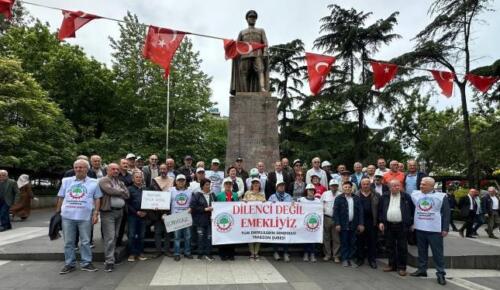 TRABZON’DA EMEKLİLER SENDİKASINDAN TEPKİ! Taleplerimiz dikkate alınmıyor