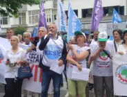 KESK TRABZON TÜİK ÖNÜNDE ZAMLARI PROTETO ETTİ  | TÜİK rakamları yalan, yoksulluk gerçek