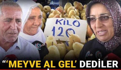 CÜZDAN DA BOŞ PAZAR ARABASI DA! ‘Meyve al gel dediler vallahi alamadım’
