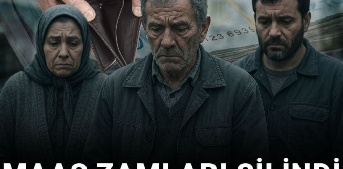 MAAŞ ZAMLARI SİLİNDİ: Emekli, asgari ücretli, memur…