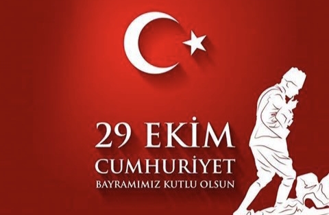 CUMHURİYET BAYRAMIMIZ KUTLU OLSUN…