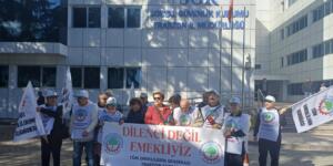 TÜM EMEKLİLERİN SENDIKASINDAN TÜİK’E PROTESTO!