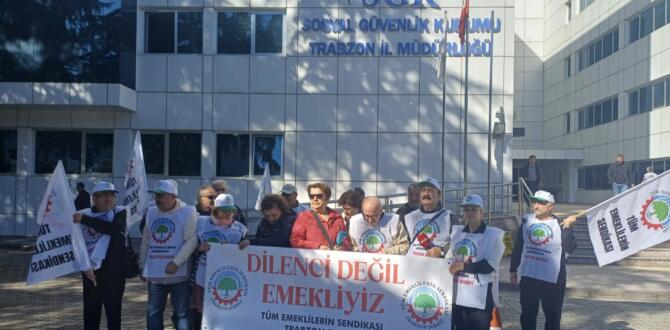 TÜM EMEKLİLERİN SENDIKASINDAN TÜİK’E PROTESTO!