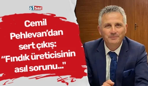TRABZON ZİRAAT MÜHENDİSLERİ ODASINDAN SERT AÇIKLAMA | Fındık üretici örgütsüz, küçük ama örgütlü gruplar tarafından yönetiliyor