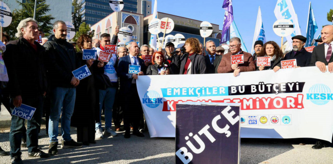 MECLİS’TE OYLAMA, SOKAKTA İTİRAZ VAR: Tüm emekçiler bütçeyi kabul etmiyor