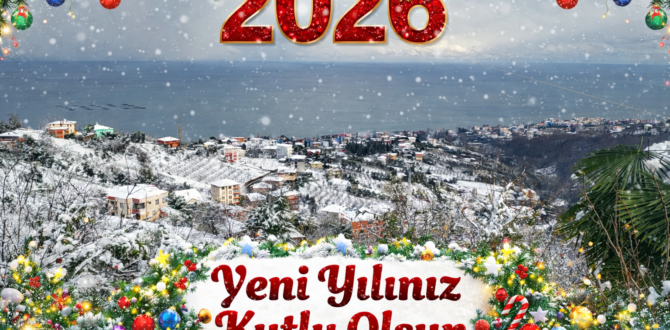 YENİ YILINIZ KUTLU OLSUN!