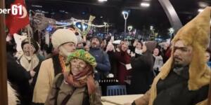 TRABZON MEYDAN PARKI’NDA KALANDAR: Çoşkuyla, renkli görüntülerle kutlandı