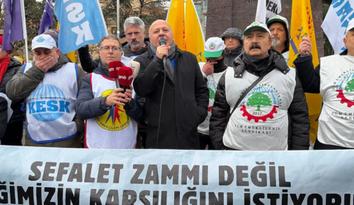 TRABZON EMEK VE DEMOKRASİ PLATFORMUNDAN PROTESTOLU TEPKİ; “Çalışırken yoksulluk, emeklilikte sefalet kaderimiz olamaz”