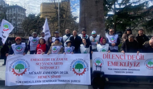 EMEKLİLERDEN EKONOMİ TEPKİSİ: “Açlık Sınırının Altında Yaşıyoruz”