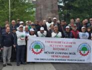EMEKLİLER AÇLIK VE YOKSULLUĞA KARŞI İNSANCA YAŞAM İÇİN YİNE SOKAKTA: Sinan Hacıömeroğlu Ankara’ya seslendi