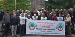 EMEKLİLER AÇLIK VE YOKSULLUĞA KARŞI İNSANCA YAŞAM  İÇİN YİNE SOKAKTA: Sinan Hacıömeroğlu Ankara’ya seslendi