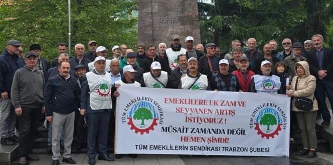 EMEKLİLER AÇLIK VE YOKSULLUĞA KARŞI İNSANCA YAŞAM  İÇİN YİNE SOKAKTA: Sinan Hacıömeroğlu Ankara’ya seslendi
