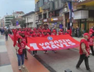 TRABZON’DA GÖRKEMLİ BÜYÜK 1 MAYIS: Emeğin sesi yükseldi