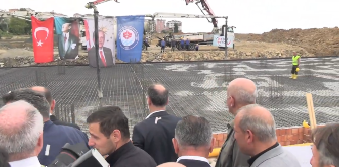 AKÇAABAT’IN YENİ OTOGAR TEMELİ ATILDI