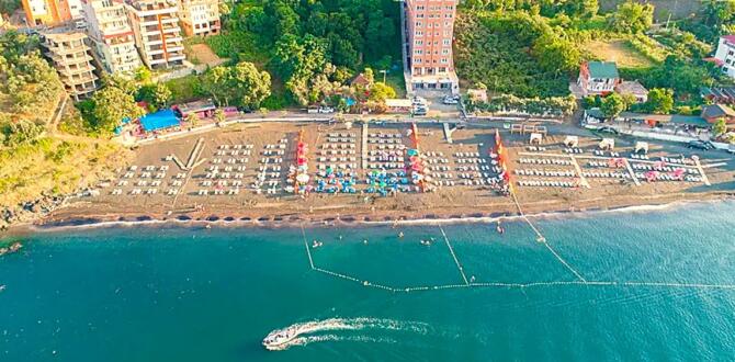 TRABZON SAHİLLERİNDE YENİ DÖNEM: TRABZON SAHİLLERİNDE YENİ DÖNEM: Plajlarda vatandaşların temel ihtiyaçlarının karşılanması ve kıyıların ortak kullanımı 